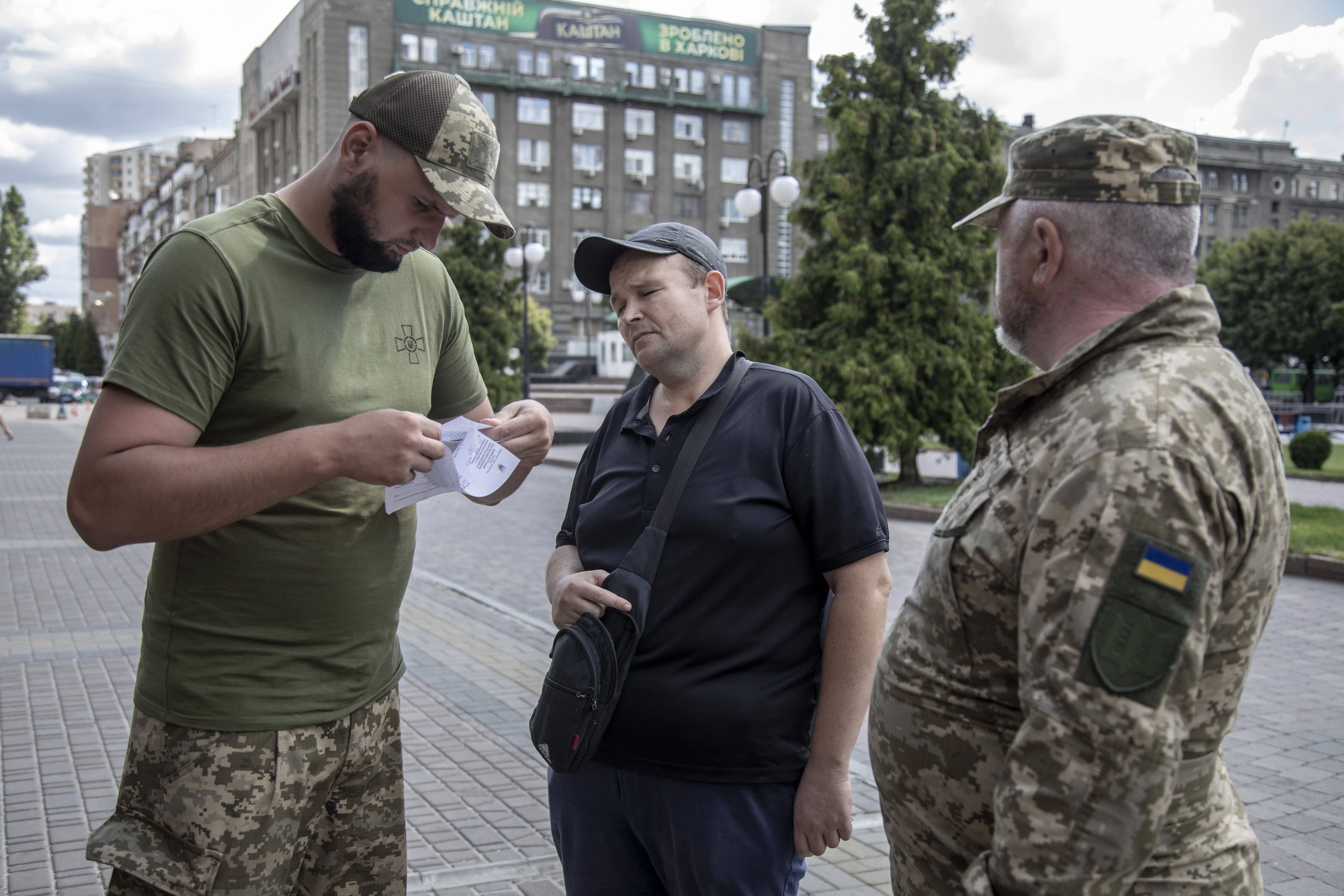 Widerstand gegen die Einberufung: Ukrainer wollen nicht an die Front