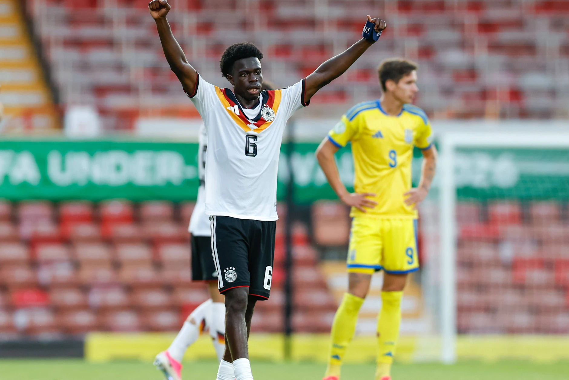 So will Hertha-Juwel Boris Mamuzah Lum Sonnabend beim U19-EM-Finale gegen Spanien wieder jubeln.