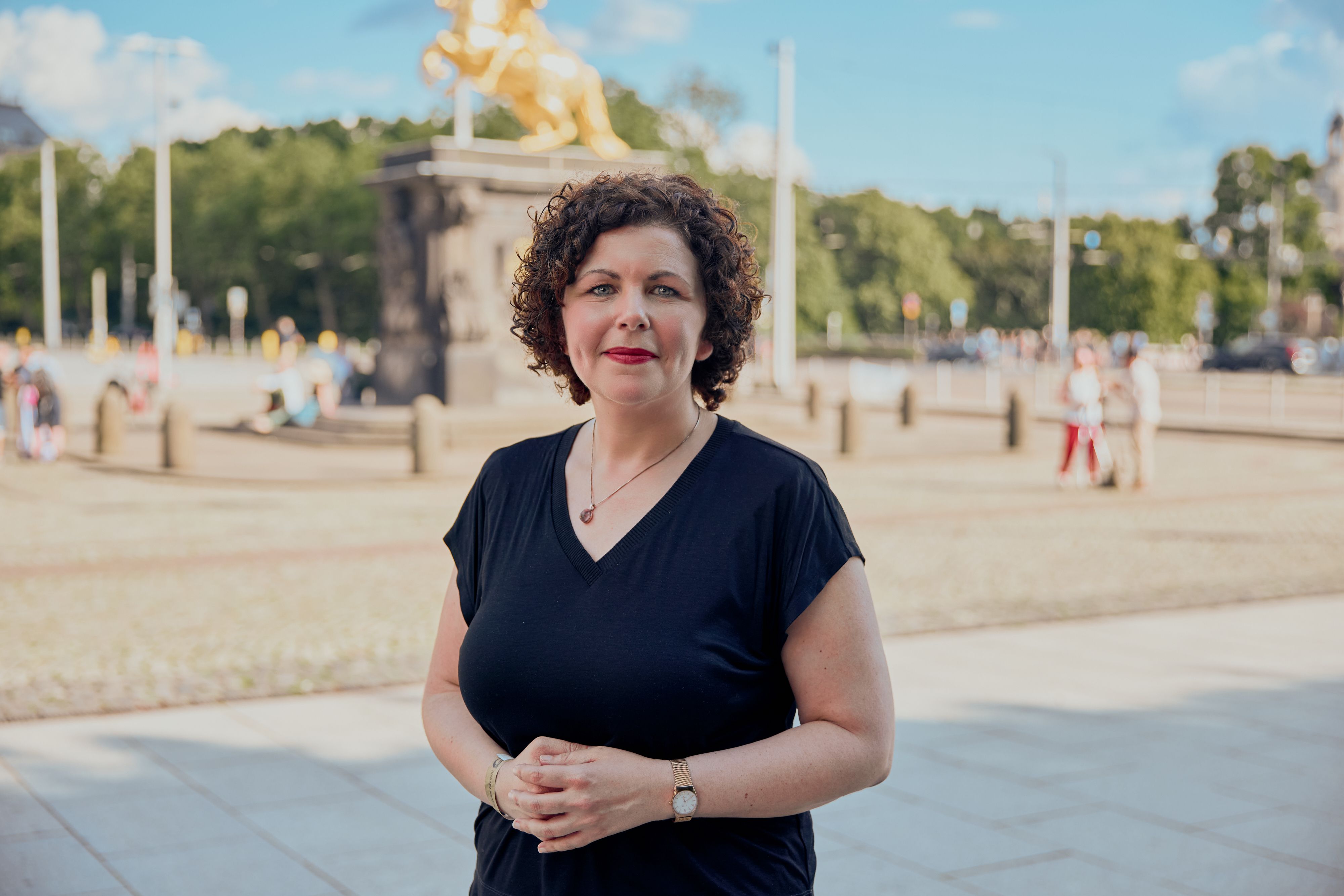 „Wir kämpfen weiter!“: BSW-Co-Chefin Amira Mohamed Ali in Dresden