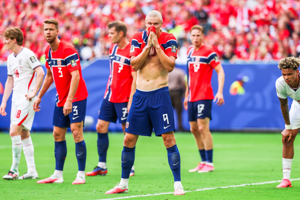 Erling Haaland war mit Norwegen am dichtesten dran an einer WM-Überraschung, scheiterte im Viertelfinale aber an England.