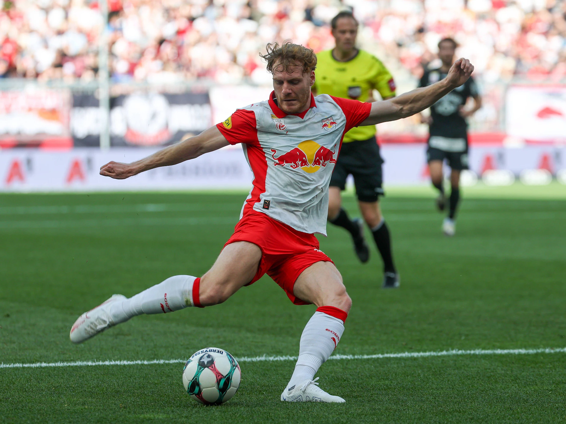Ex-Union-Profi Yorbe Vertessen spielt seit anderthalb Jahren bei Red Bull Salzburg.