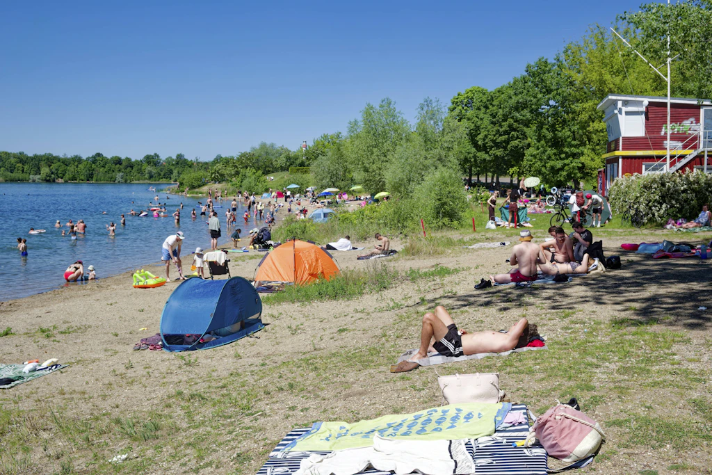 Das  Leipziger Naherholungsgebiet Kulkwitzer See