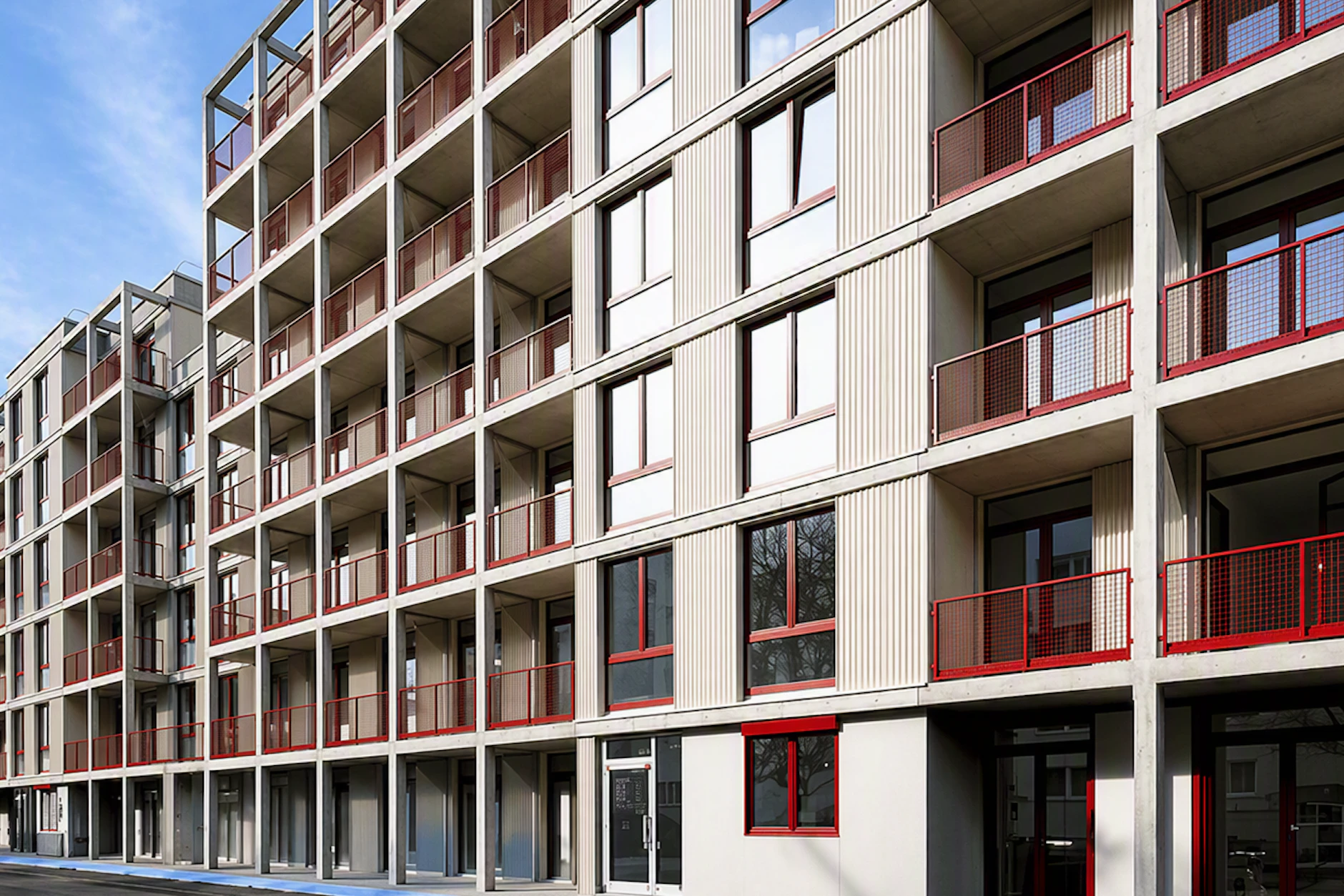 Insgesamt 116 neue Wohnungen gibt es in der Sewanstraße 256 A-C, 76 davon sind mietpreisgebunden.