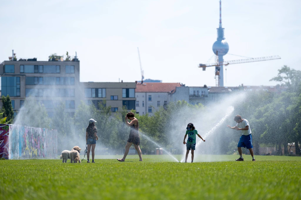 In den kommenden Tagen wird es in Berlin sommerlich warm.