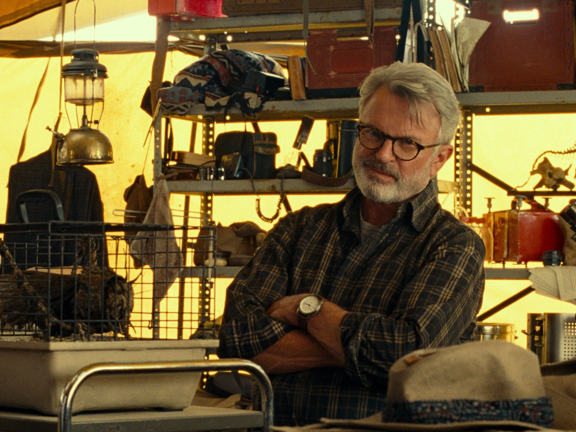 Sam Neill in „Jurassic World Dominion“ 2022. Der Schauspieler ist verstorben.