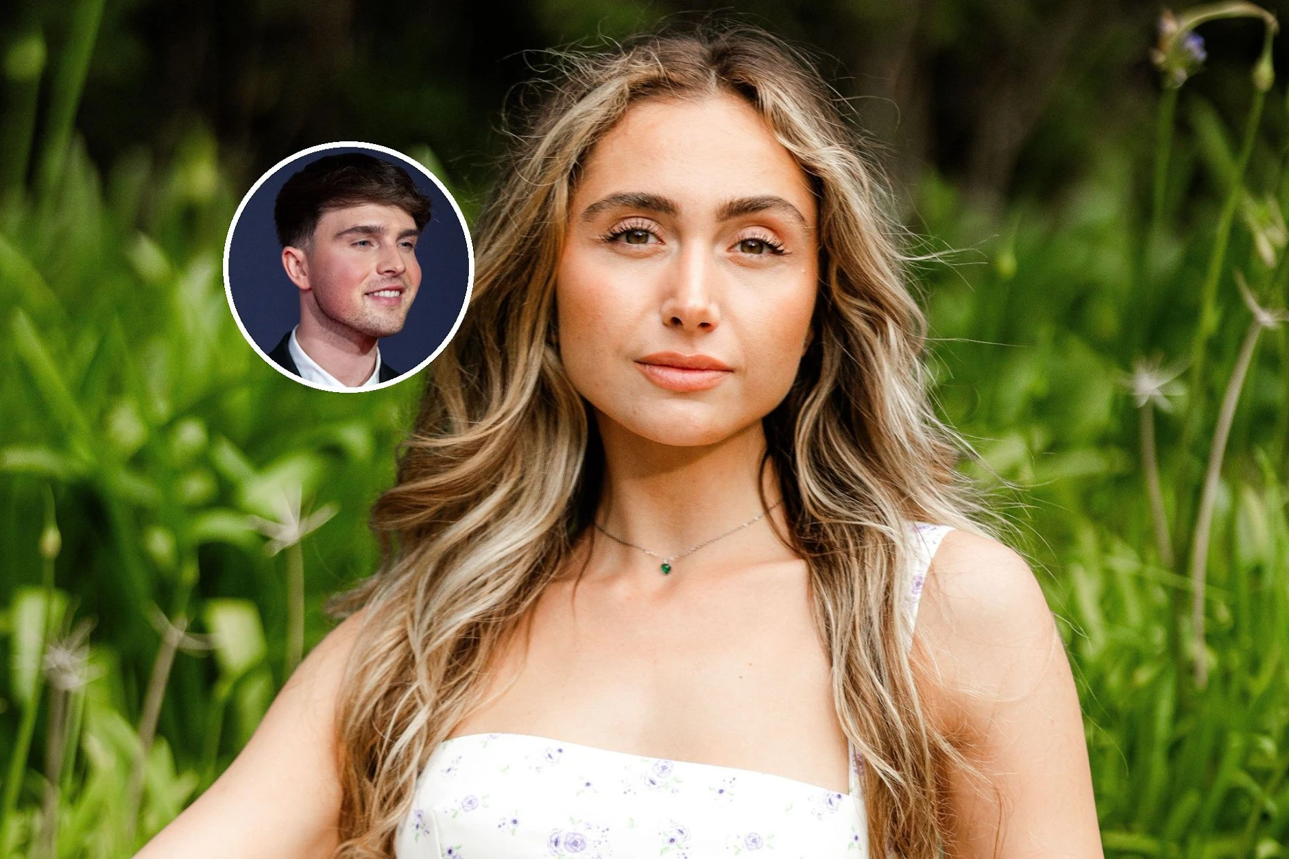 Die Bachelor-Kandidatin Nadja und Mike Singer sollen ein Paar sein.