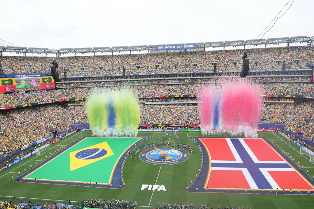 MetLife Stadium: Die Arena am Rande New Yorks, in der Norwegen Brasilien besiegte, ist Austragungsort des WM-Finals.