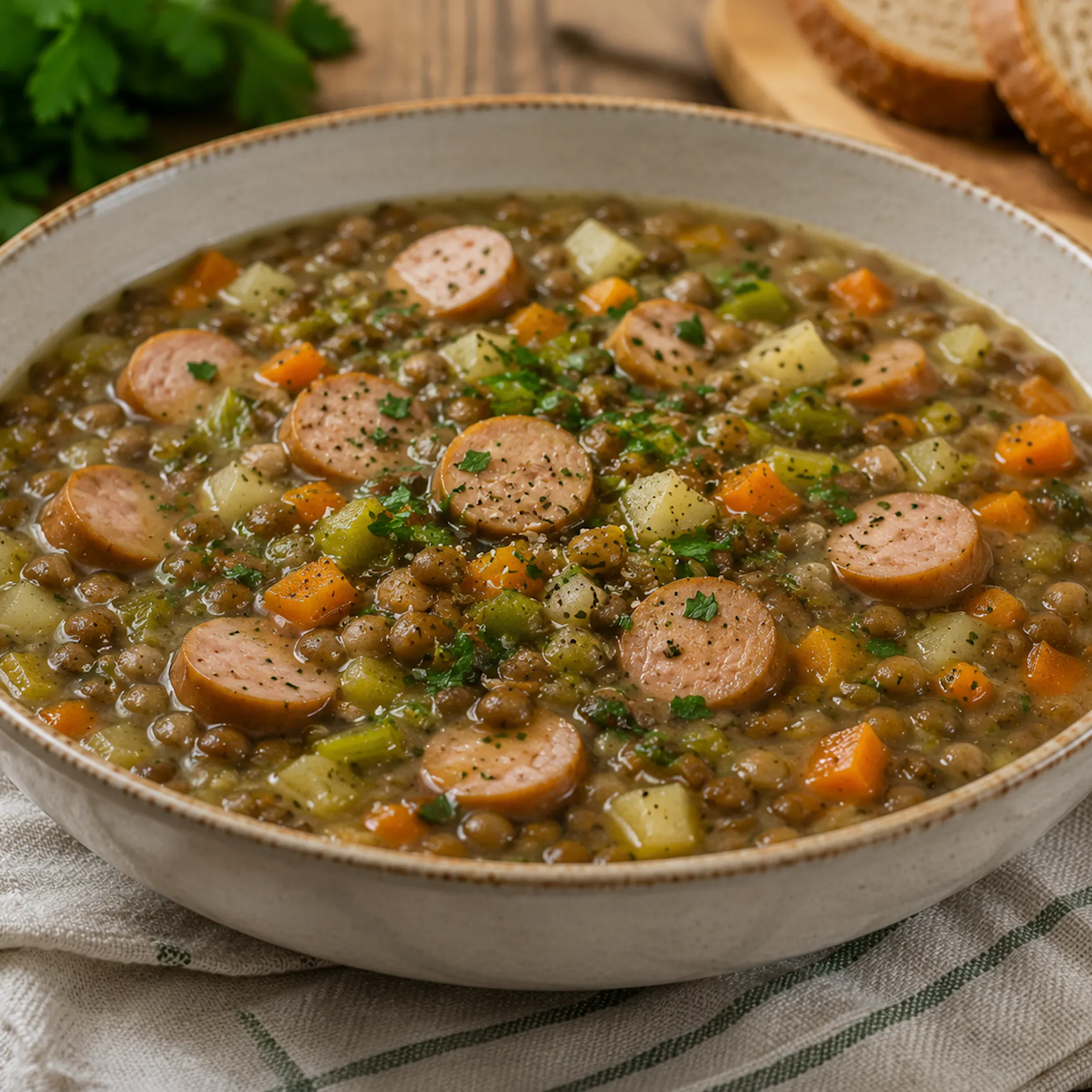 Linseneintopf wie anno dazumal: Diese Suppe ist eine Reise in die Vergangenheit