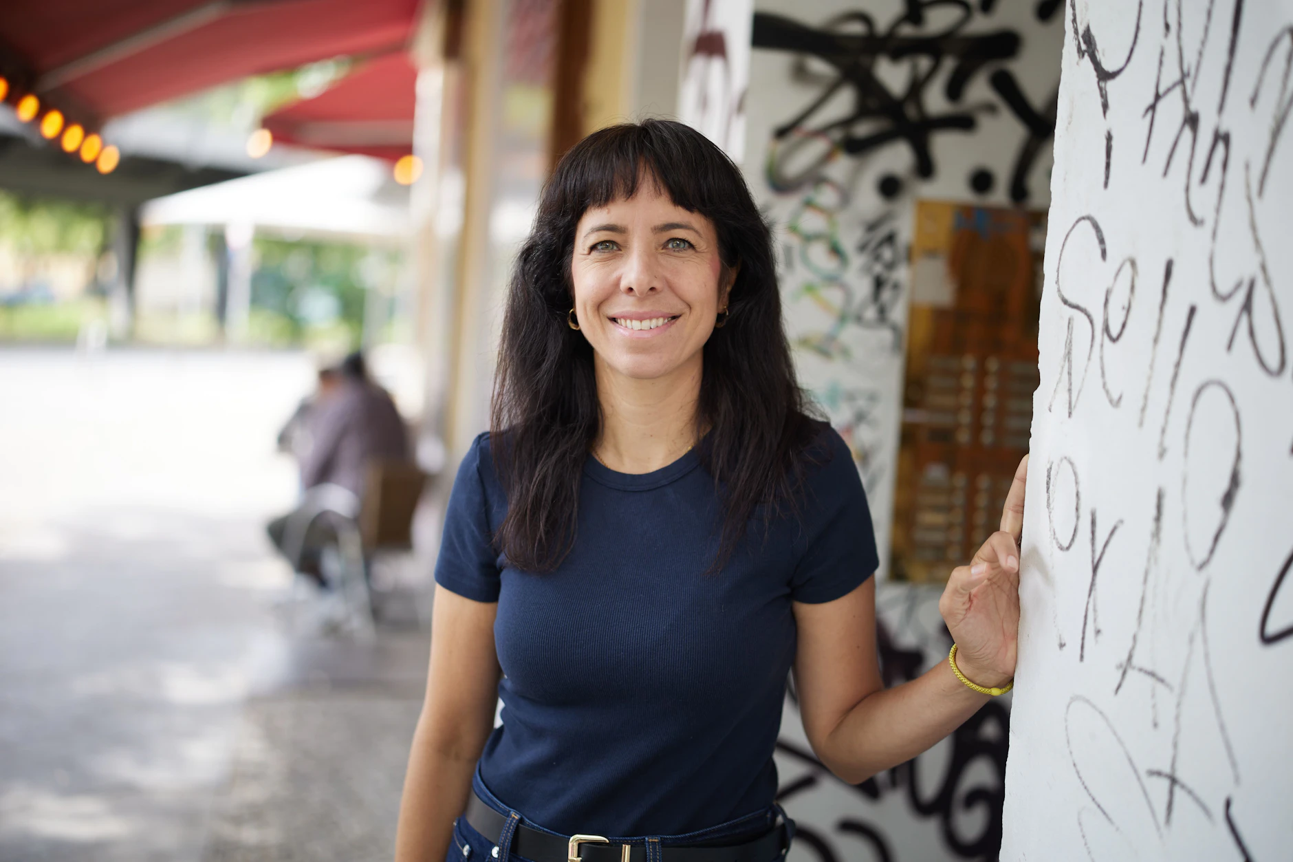 Elif Eralp, 45, ist die jüngste Kandidatin für das Amt an Berlins Spitze.