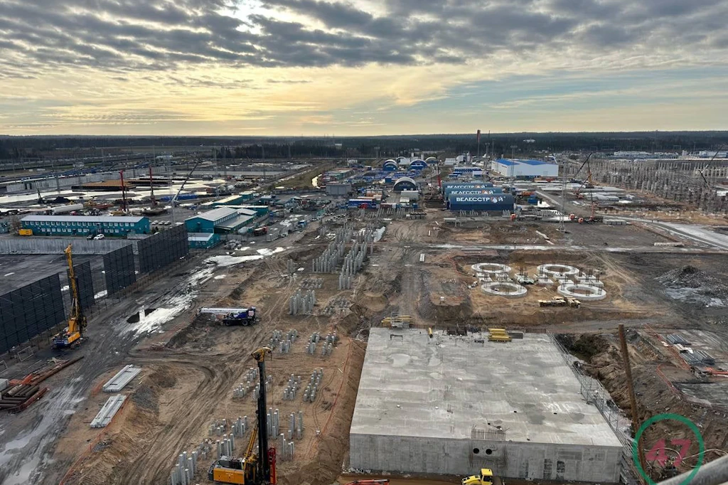 Der Baubeginn des Gasverarbeitungskomplexes für LNG in Ust-Luga
