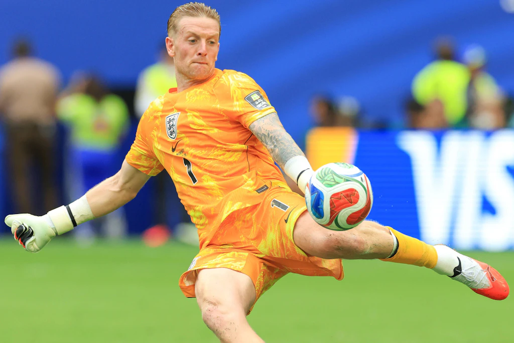 Jordan Pickford: Der englische Keeper ist auf ein mögliches Elfmeterschießen vorbereitet.