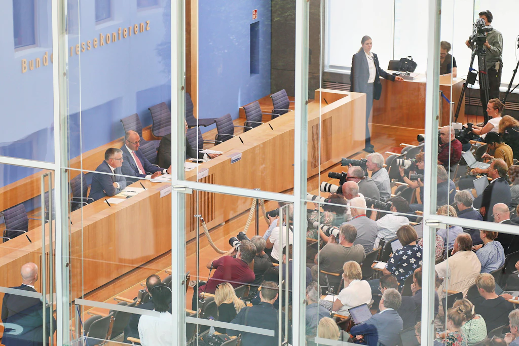 Sommerpresskonferenz von Bundeskanzler Friedrich Merz
