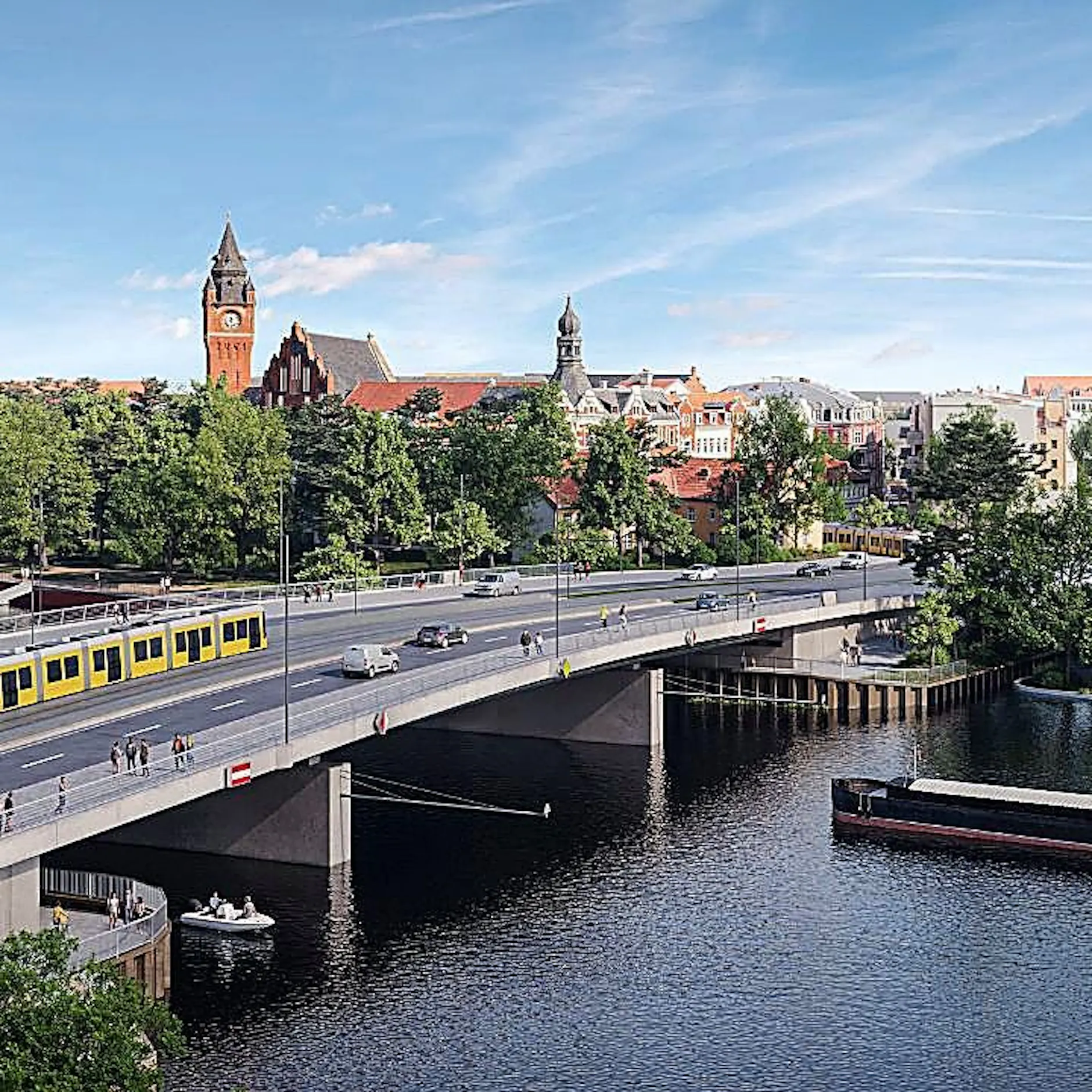 Image - Köpenick: Die Stau-Falle Lange Brücke wird zur platten Beton-Hässlichkeit