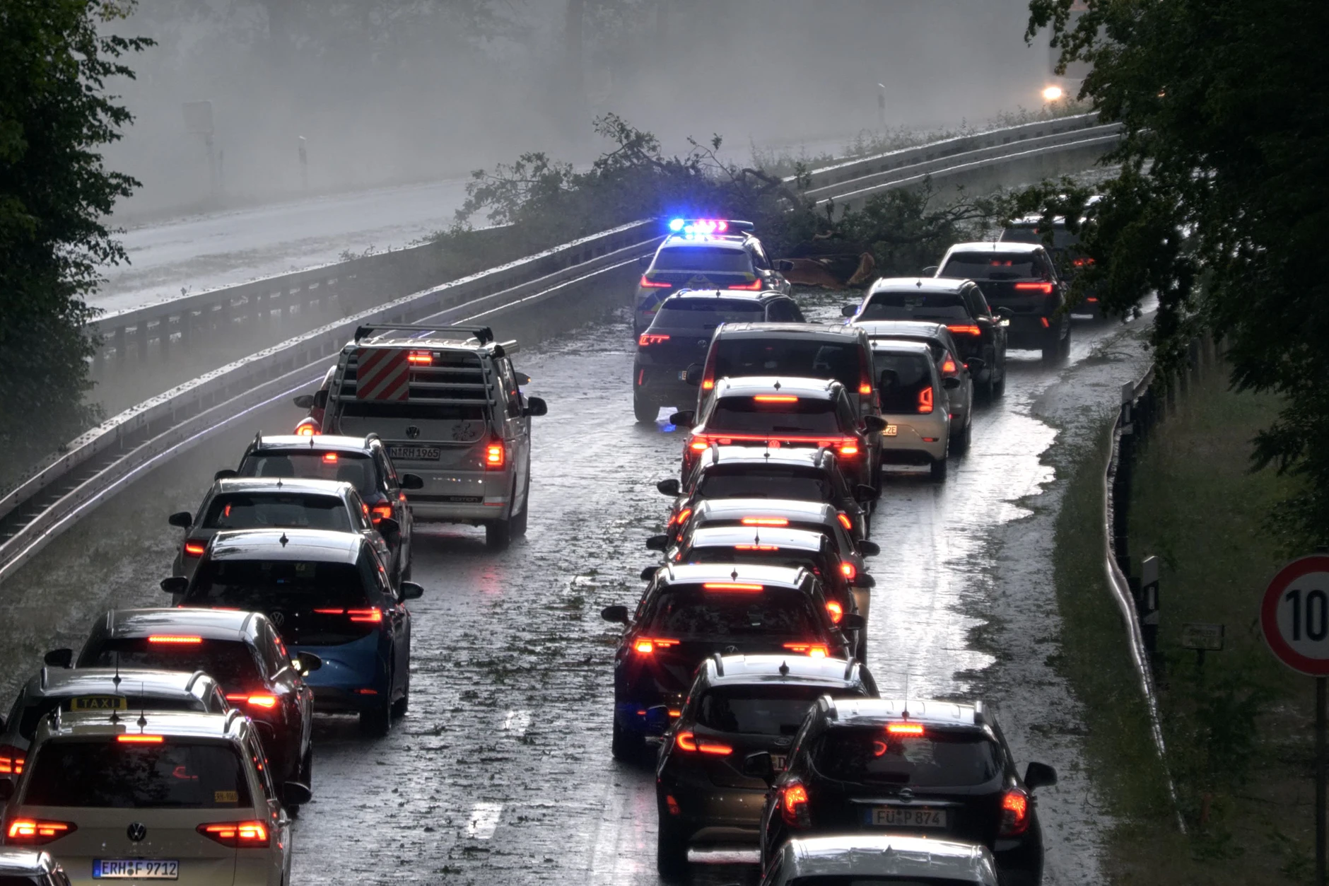 Schon in der vergangenen Woche gab es heftige Unwetter in Teilen Deutschlands.
