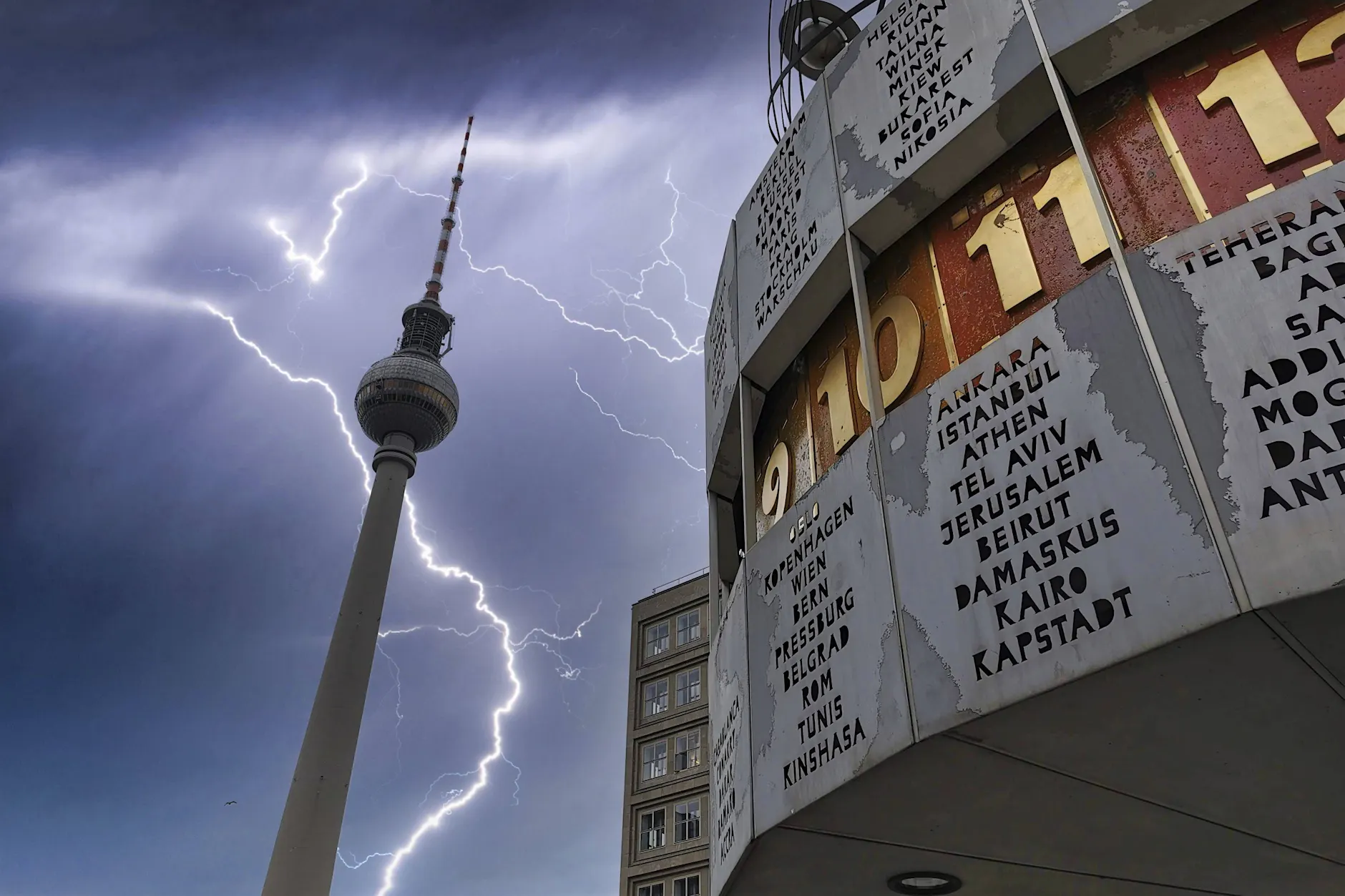 Gewitter, Starkregen und Wind: So ungemütlich startet Berlin in die Woche
