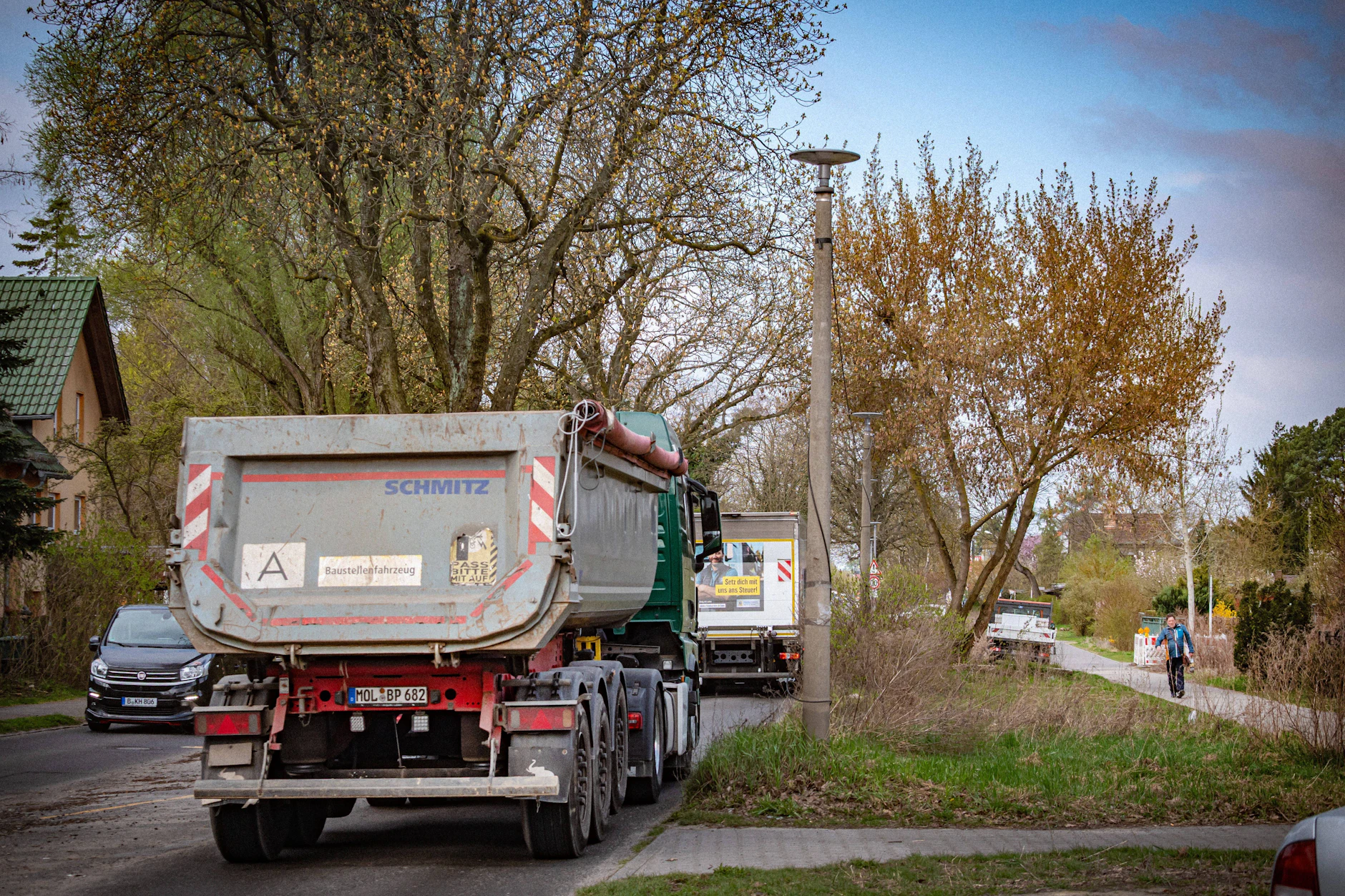 Die Kastanienallee in Rosenthal soll ausgebaut werden.