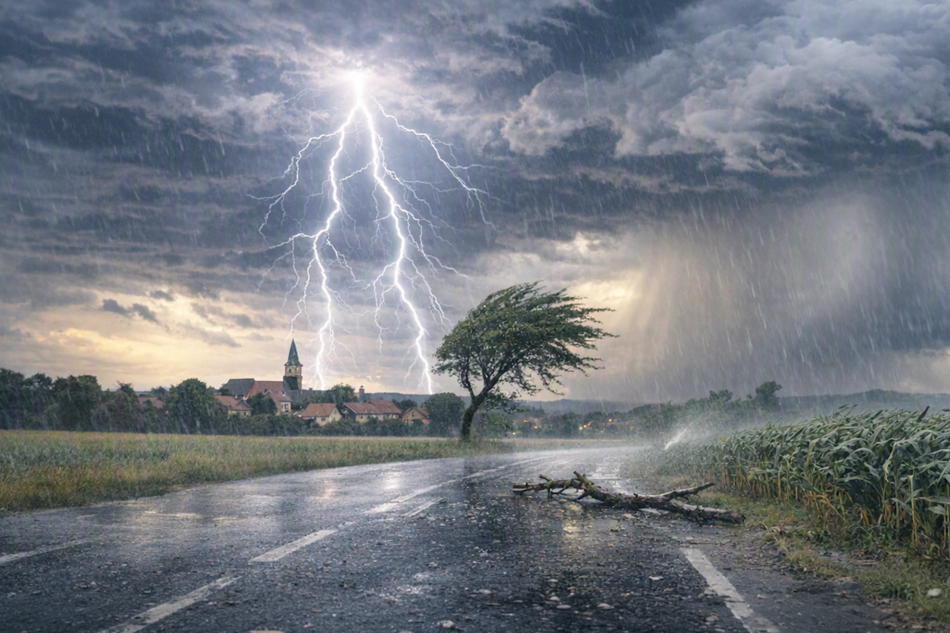 Es könnte am Freitag heftig werden: Für weite Teile Deutschlands sind Unwetter und Gewitter angesagt. Bis zu 25 Liter Regen pro Quadratmeter sind im Osten möglich, in anderen Regionen sogar bis zu 60 Liter!