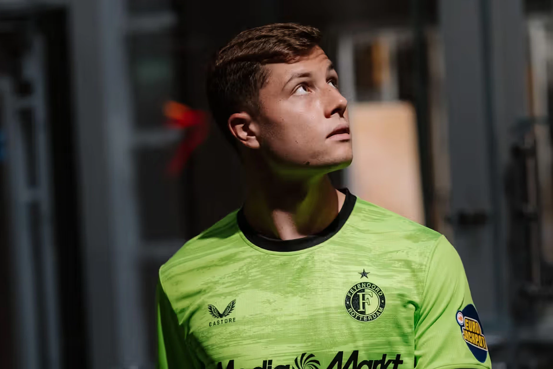 Hertha-Torwart Tjark Ernst trägt jetzt das Trikot von Feyenoord Rotterdam. Ein riesiger Karrieresprung für den jungen Keeper.