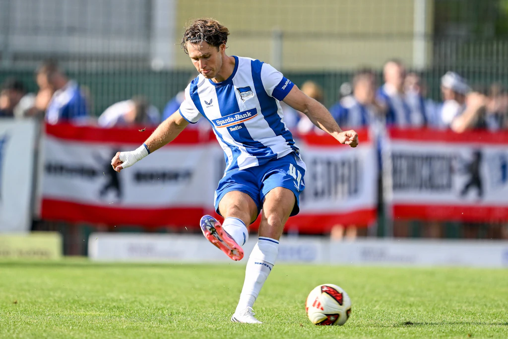 Hertha siegt mit Kapitän Linus Gechter gegen WSG Tirol