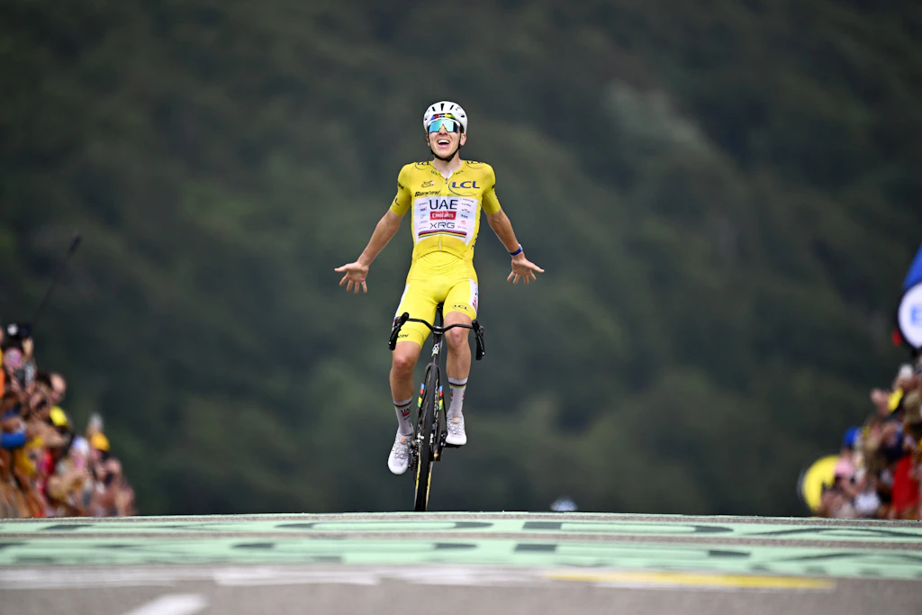 Tadej Pogačar: Der 27-Jährige sichert sich seinen 25. Etappensieg bei der Tour de France.