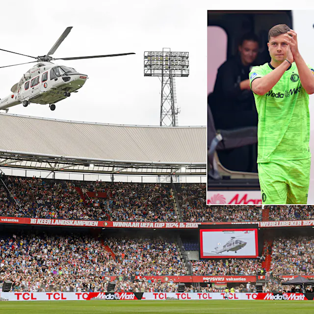 Mit Helikopter ins Feyenoord-Herz! 50.000 Fans feiern Tjark Ernst