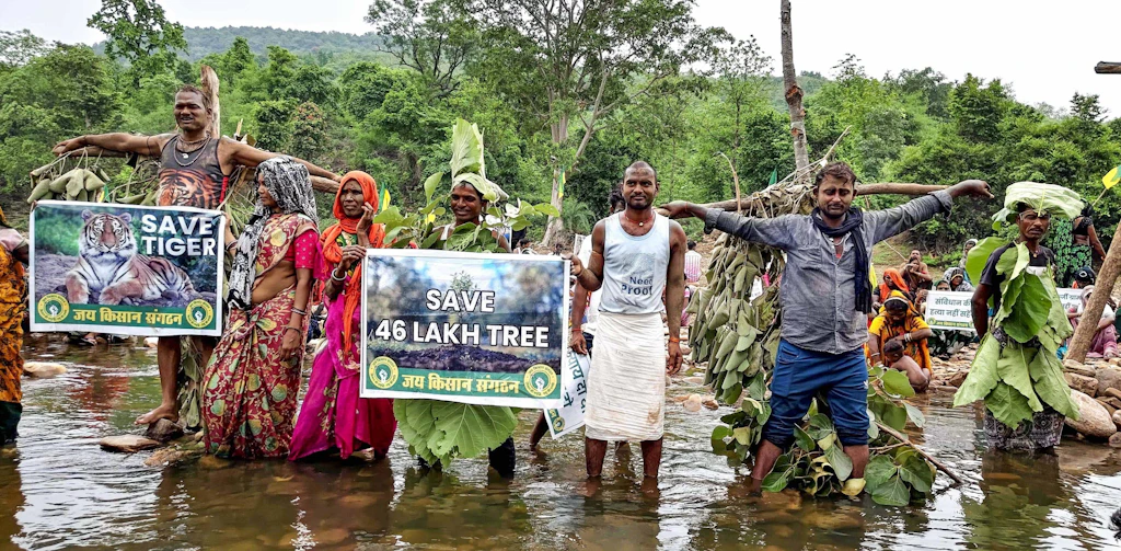 Indien: Polizei räumt Protestcamp gegen Ken-Betwa-Staudammprojekt im Tigerschutzgebiet