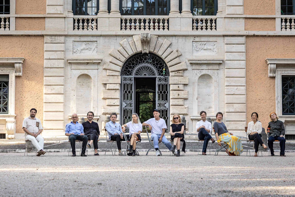 Die aktuellen Stipendiaten der Villa Massimo, die im Juli 2026 ihre Arbeiten in Weimar präsentieren.