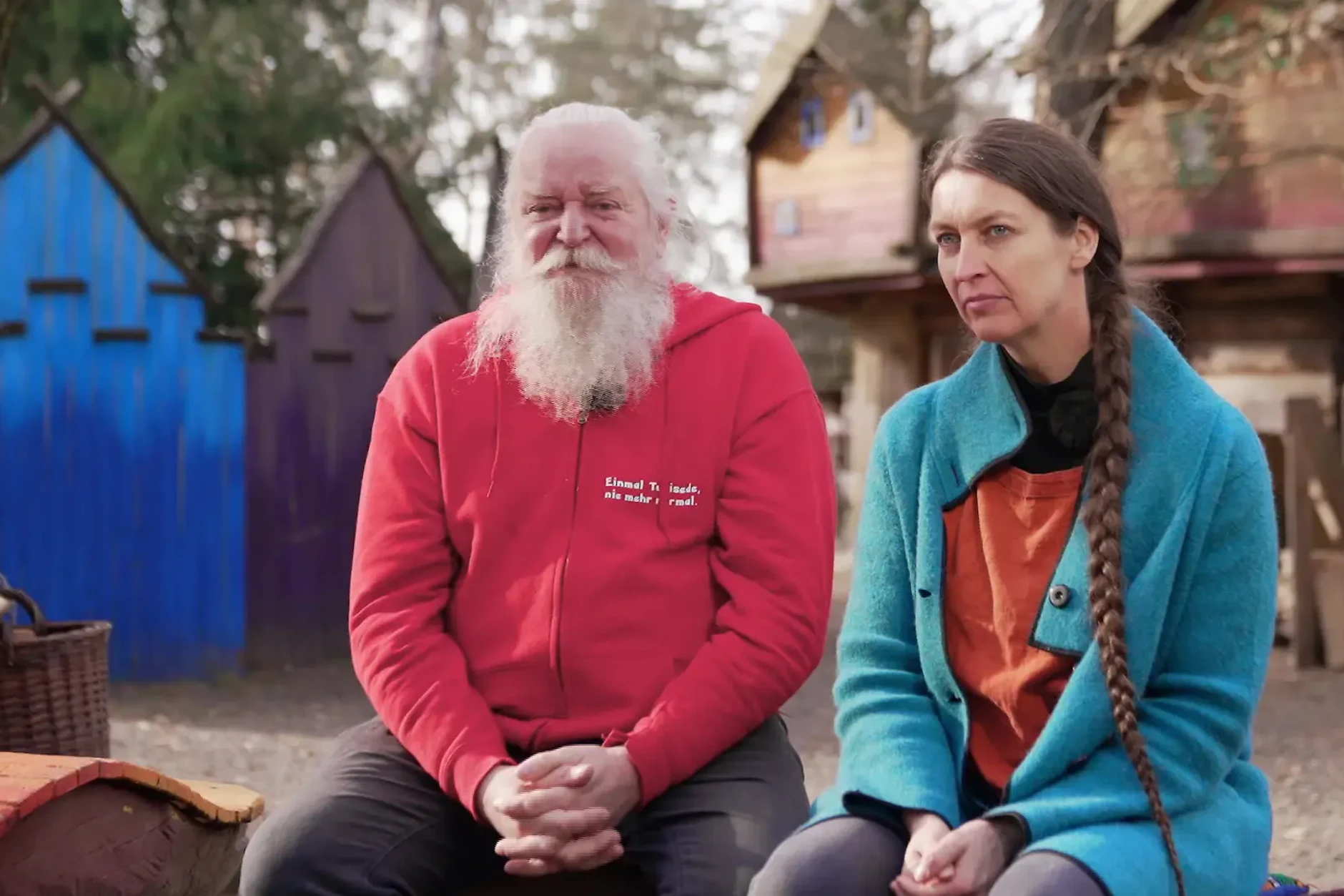Jürgen Bergmann und Doreen Stopporka betreiben gemeinsam den Freizeit- und Erlebnispark.