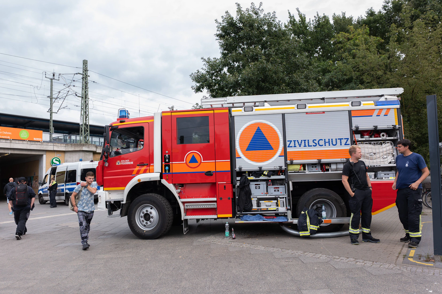 Auch in Adlershof sabotierten Linksextreme Stromleitungen und sorgten für einen Ausfall.