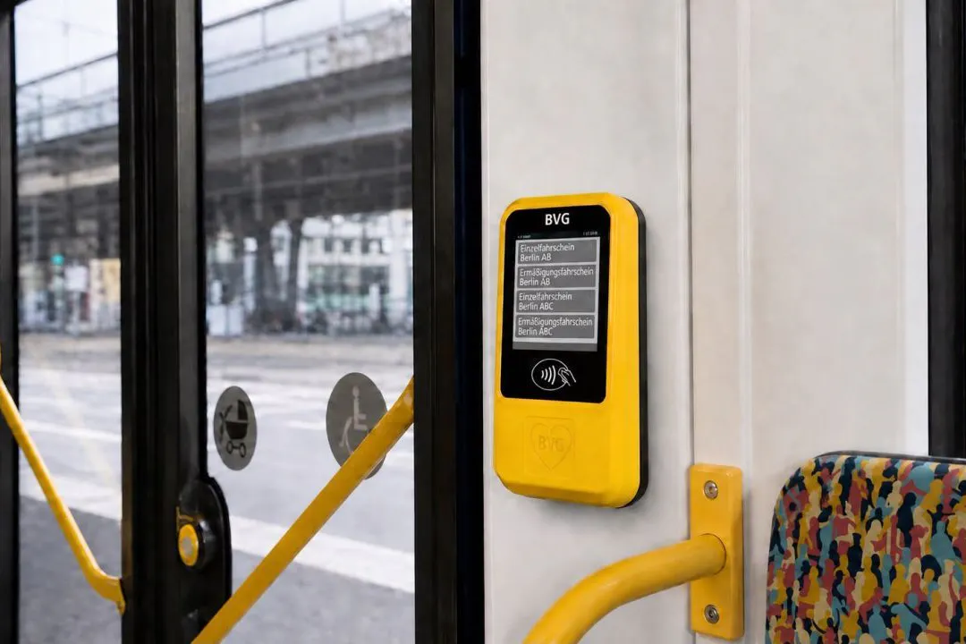 Diese Scanner sollen die Fahrtenautomaten bei der BVG ersetzen.