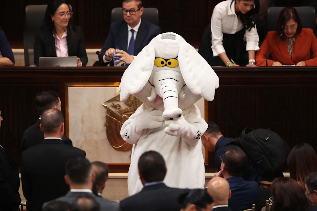 „Weißer Elefant“ in Kolumbien als Senator vereidigt: Wer steckt dahinter?