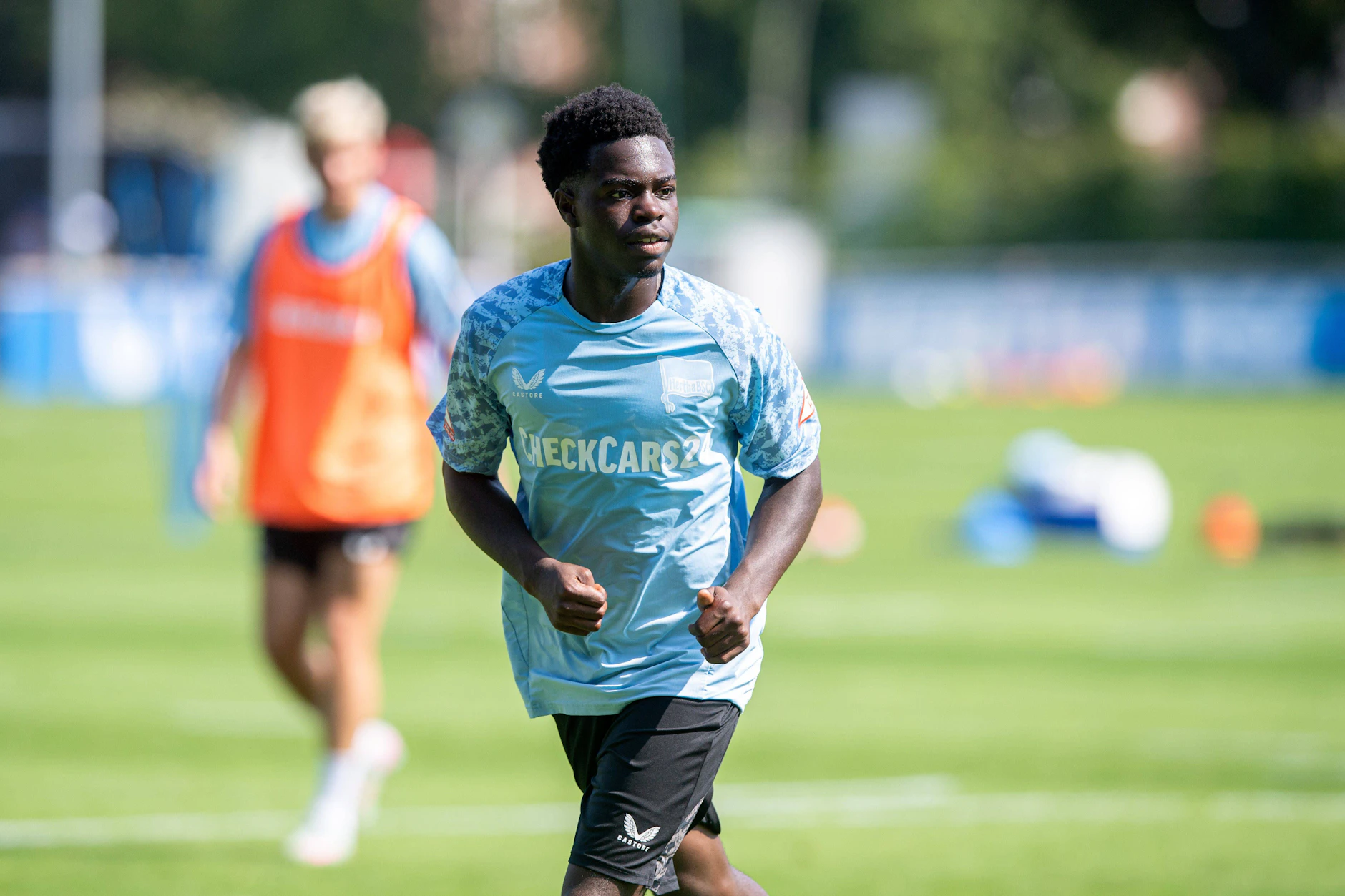 Vize-Europameister Boris Mamuzah Lum will in der neuen Saison bei Hertha BSC durchstarten.
