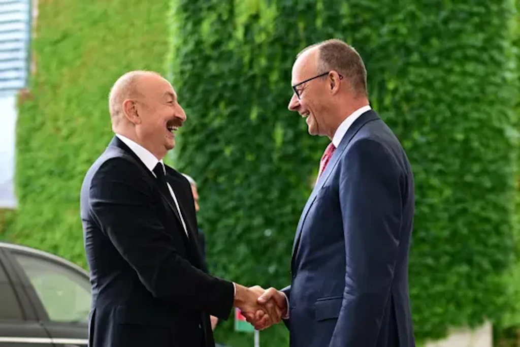 Alijew macht Deutschland ein Energie-Angebot: „Wir können mehr Gas liefern“