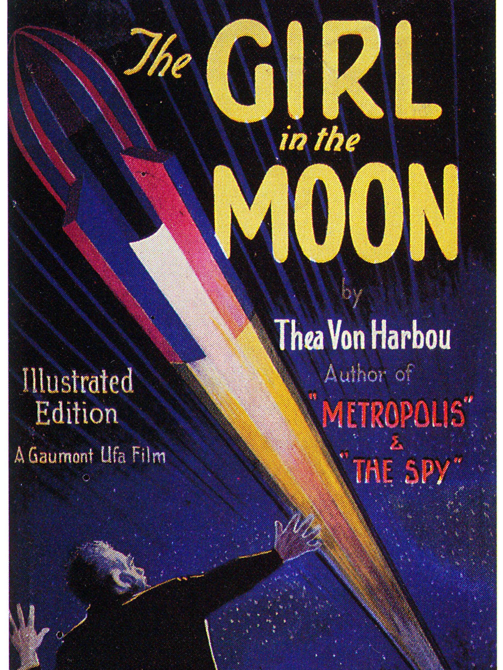 Filmposter „The Girl in the Moon“, 1929