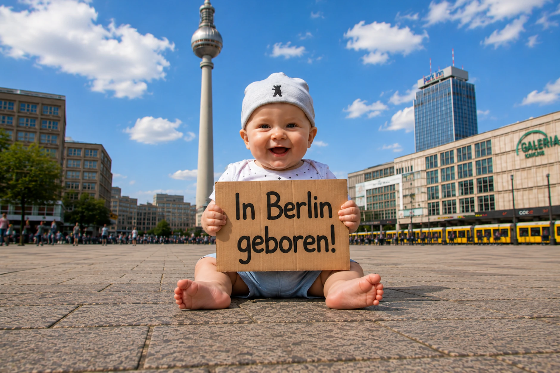 Immer weniger Babys sind echte Berliner