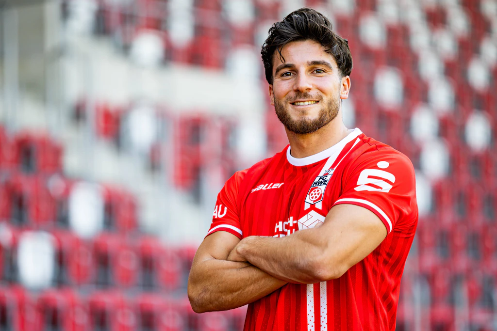 Berk Inaler, letzte Saison noch in Sandhausen, ist einer der Neuen in Erfurt.
