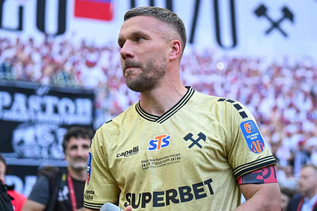 Lukas Podolski beendete seine Karriere im Mai bei Gornik Zabrze.