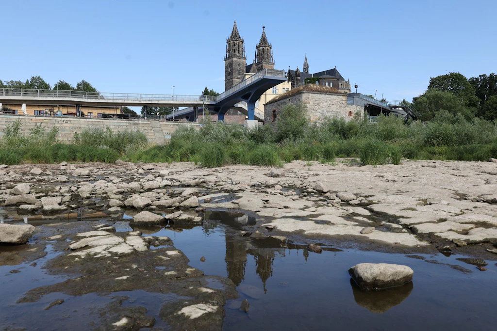 Historisches Niedrigwasser an der Elbe: Diese Prognose macht Fachleute nervös