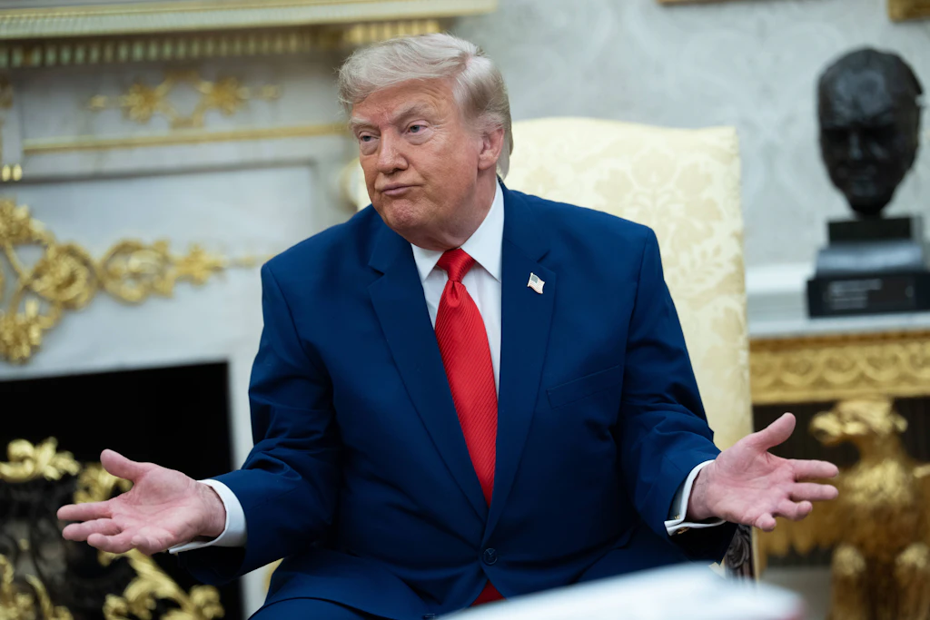 US-Präsident Donald Trump im Weißen Haus