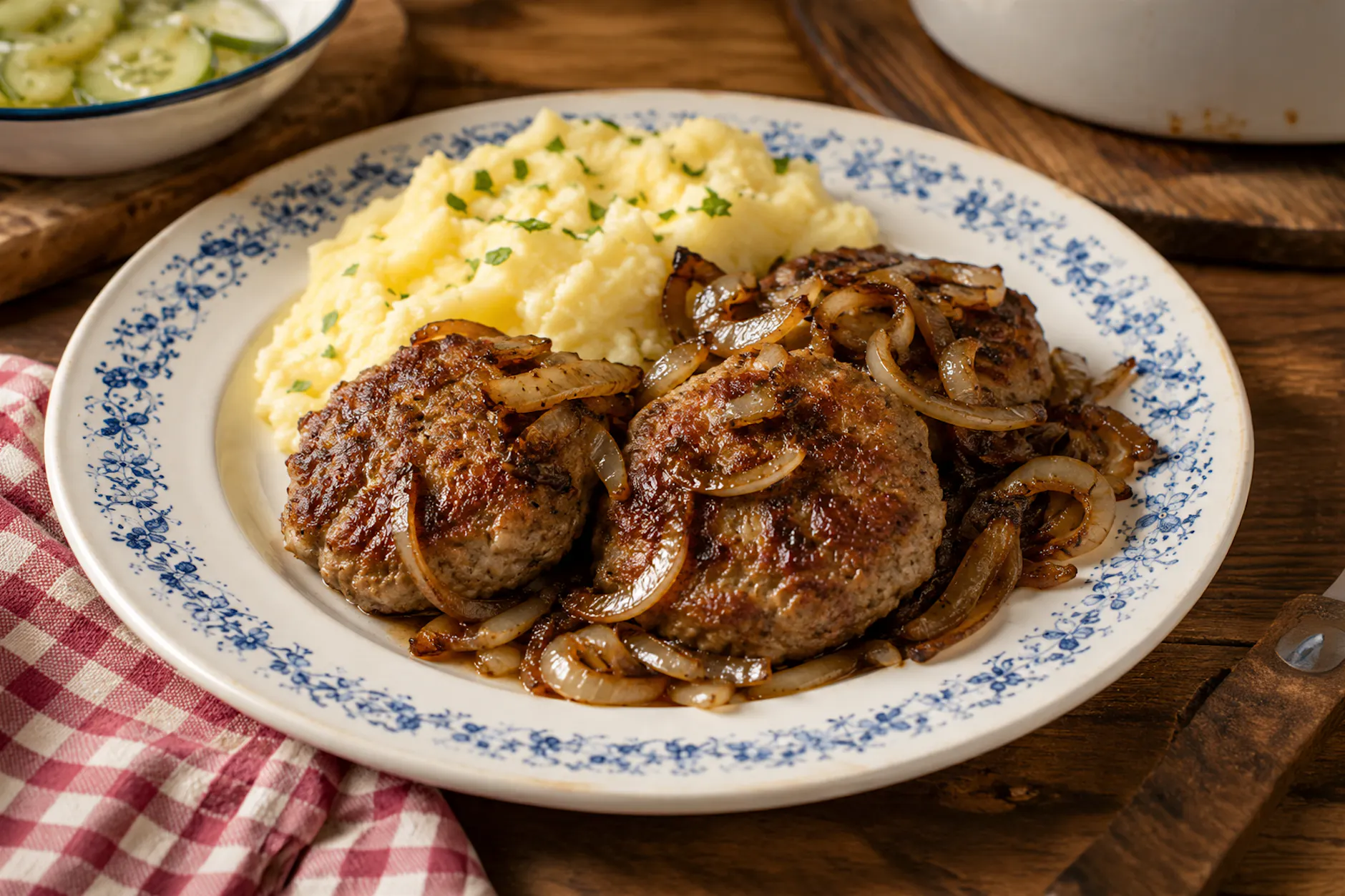 Rezept aus dem Osten: Gewiegtskließel mit brauner Zwiebel hat Oma geliebt