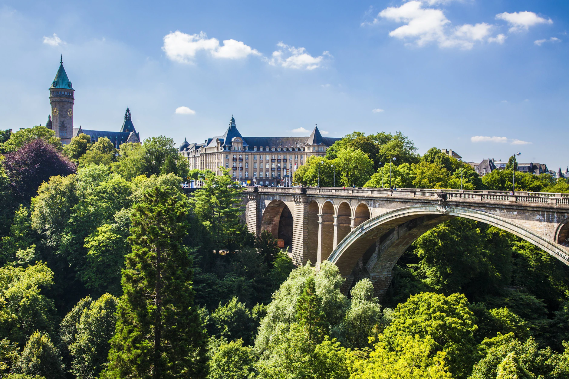 Luxemburg-Stadt: Die Hauptstadt des Großherzogtums führt das Lebensqualität-Ranking der Deutschen Bank zum zweiten Mal in Folge an.
