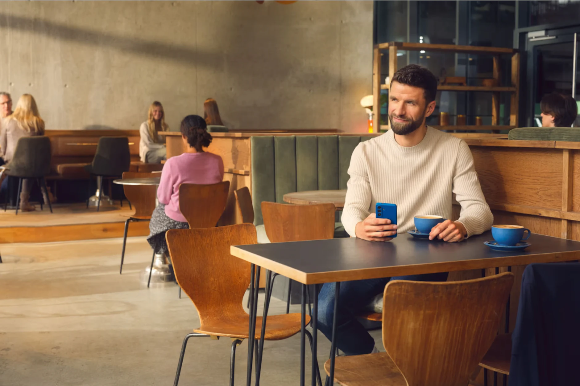 Thomas Müller wirbt für die Online-Bank Chase, die damit versucht, in Deutschland Fuß zu fassen.