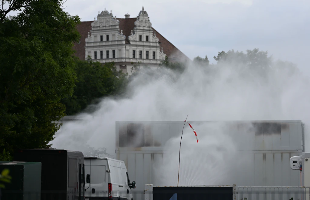 Nach dem Brand in Bautzen: Anwohner kehren zurück in die Wohnungen
