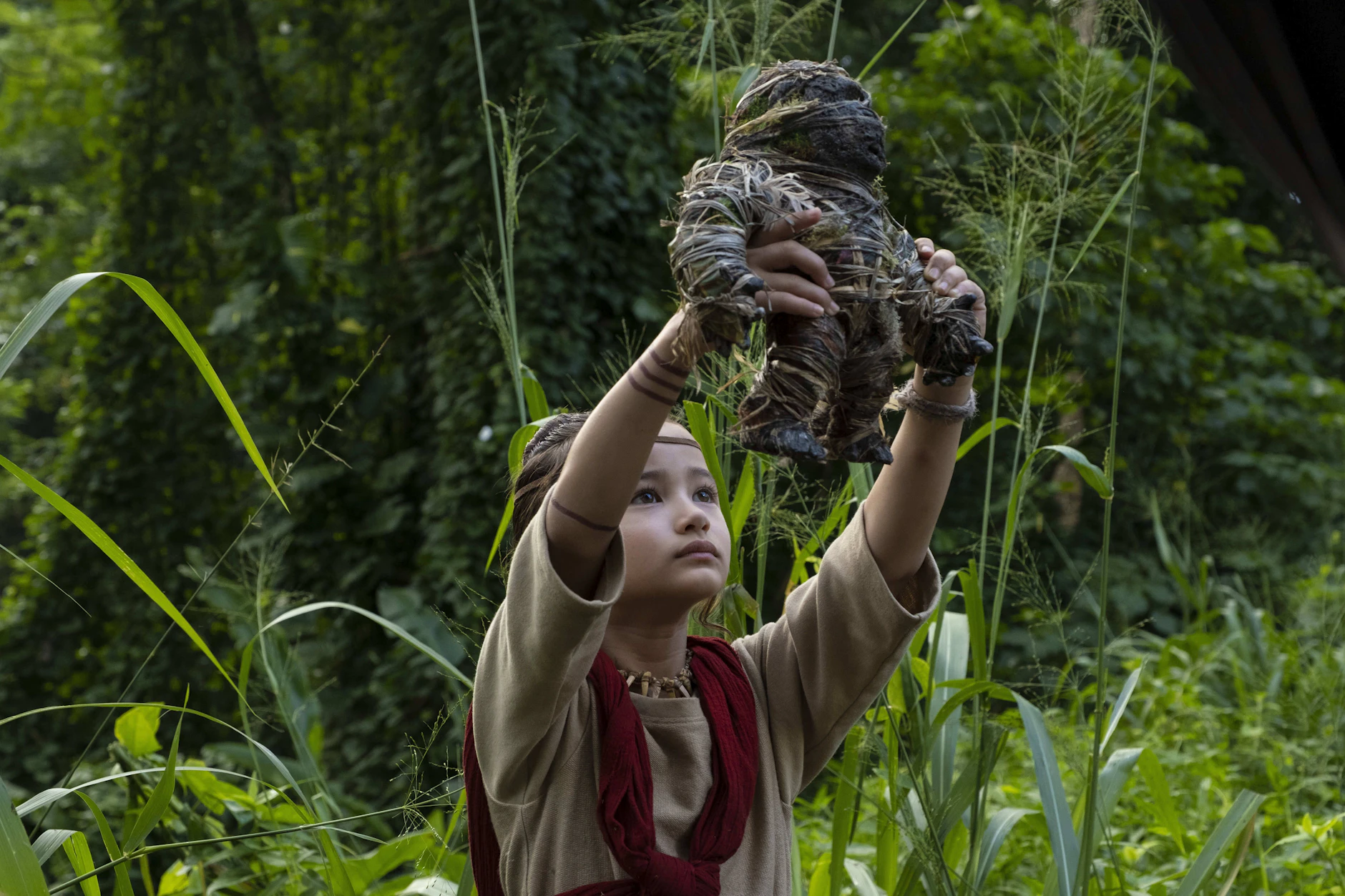 Hottle spielte in „Godzilla“ Jia, die gehörlose Adoptivtochter der Wissenschaftlerin Ilene Andrews.