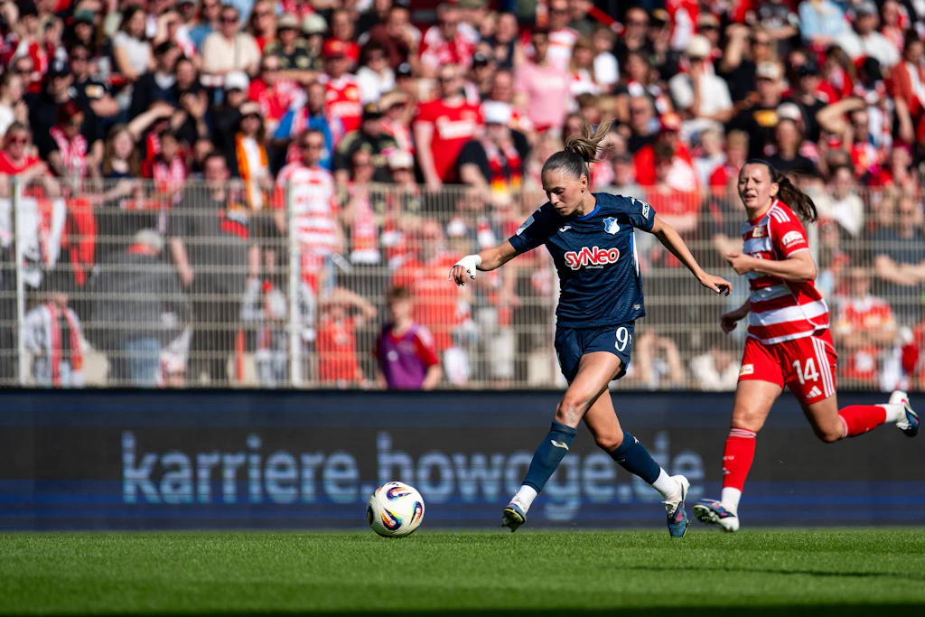 Ihr einziges Tor in der Vorsaison schoss Jill Janssens ausgerechnet gegen den 1. FC Union Berlin. Dabei hatte ihr Wechsel nach Köpenick da schon festgestanden.