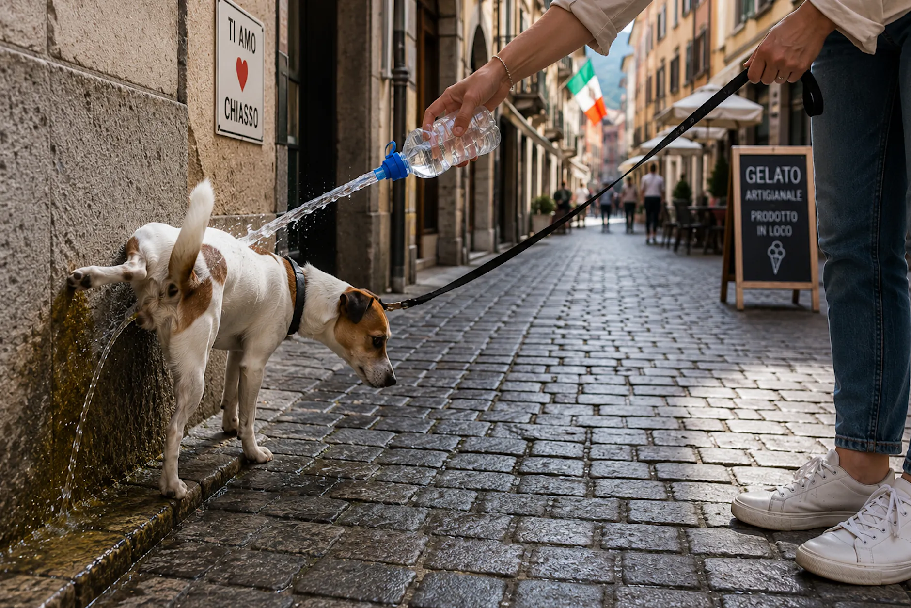 Hundepipi wird teuer: Hier müssen Besitzer jetzt mit Wasser nachspülen
