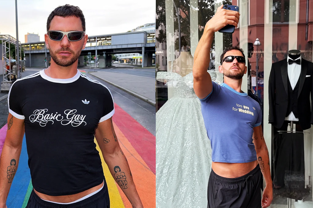 Adidas tut sich für eine Pride Capsule Collection mit Meme-Künstler Dan Garten zusammen.