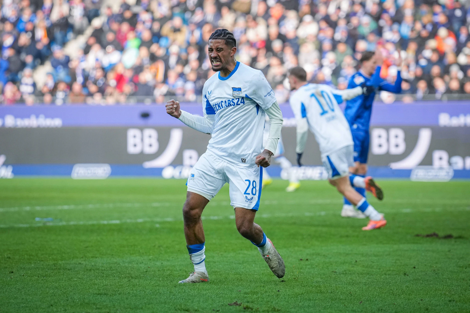 Jeremy Dudziak musste lange wegen einer Hüft-OP pausieren. Doch er schaffte bei Hertha BSC das Comeback. Jetzt wechselt er zu Peking Guoan.