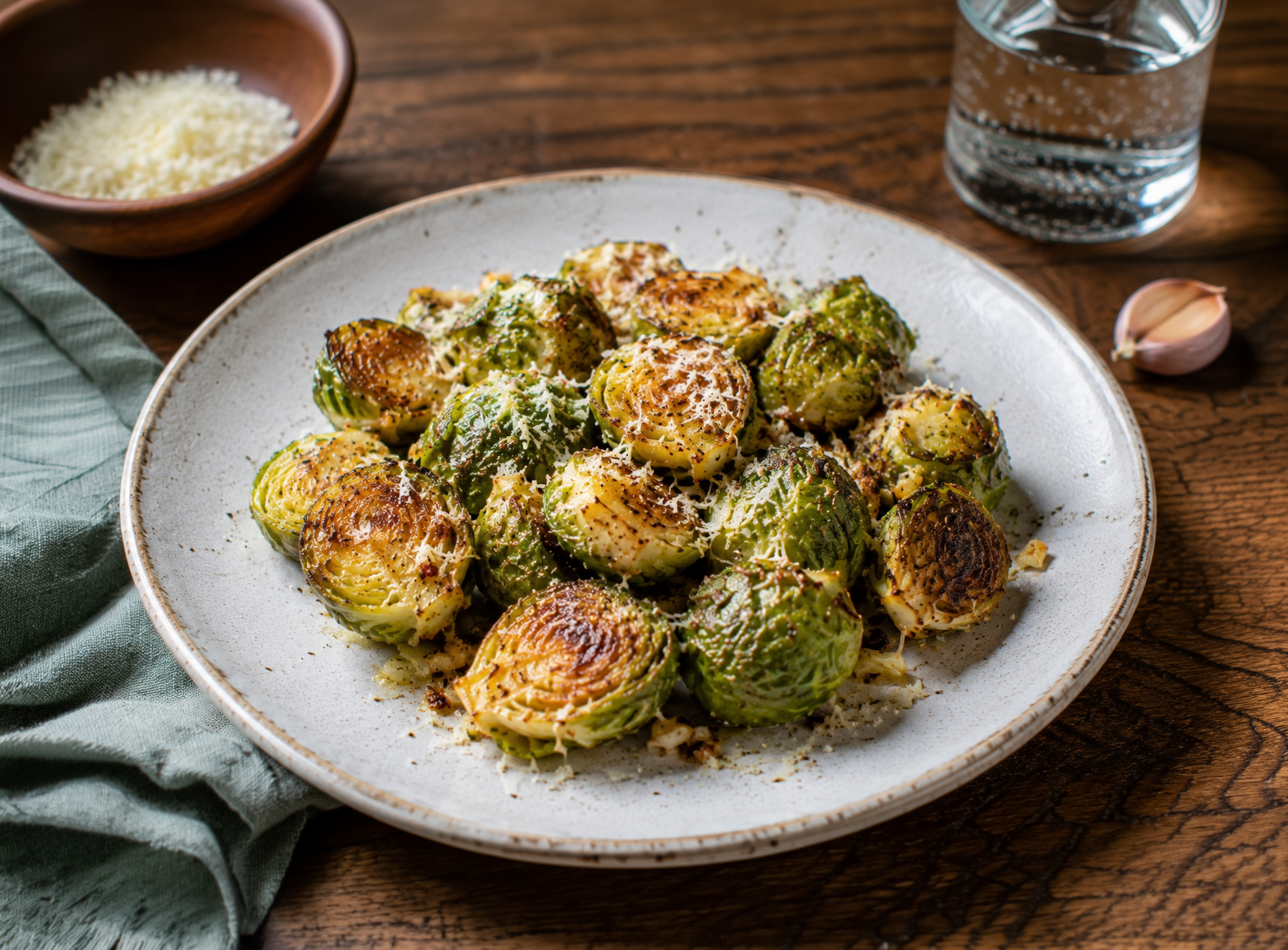 Rosenkohl mit Parmesan und Knoblauch: Das beste Ofen-Rezept der Welt