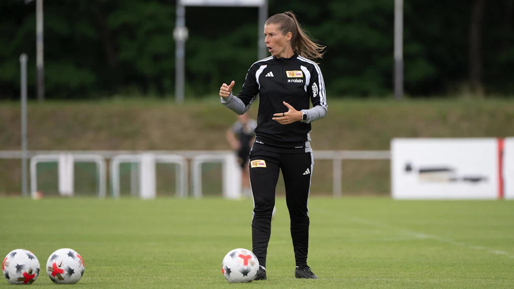Trainerin Marie-Louise Eta bläst zum Neuanfang beim 1. FC Union Berlin.
